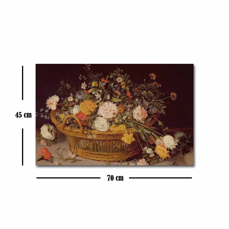 Casa si Gradina - Decoratiuni - Tablouri - Tablou decorativ, Wallxpert, panza piele de caprioara, multicolor, 45x70 cm, rama lemn, 249CVT1459 - Infinity.ro