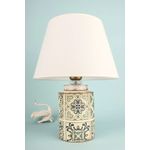 Casa si Gradina - Corpuri si surse de iluminat - Veioze si lampi - Veioze - Veioza, Opviq, ceramica, alb, 40x30x30 cm, 687HMY2384 - Infinity.ro