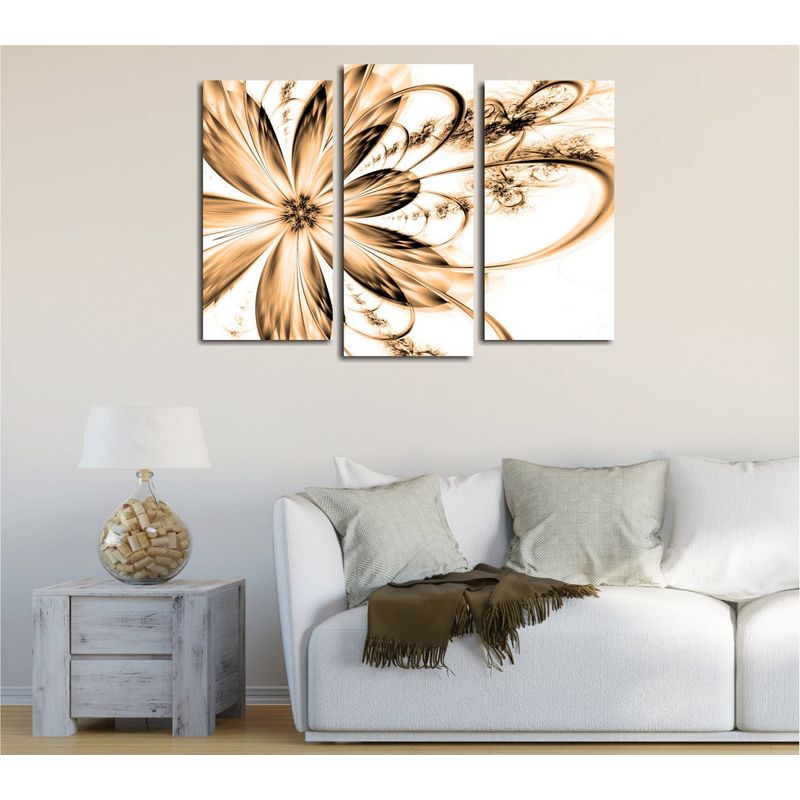 Casa si Gradina - Decoratiuni - Tablouri - Tablou decorativ, Wallxpert, panza, multicolor, 66x45 cm, set 3 piese, 257MJS3283 - Infinity.ro