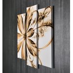 Casa si Gradina - Decoratiuni - Tablouri - Tablou decorativ, Wallxpert, panza, multicolor, 66x45 cm, set 3 piese, 257MJS3283 - Infinity.ro