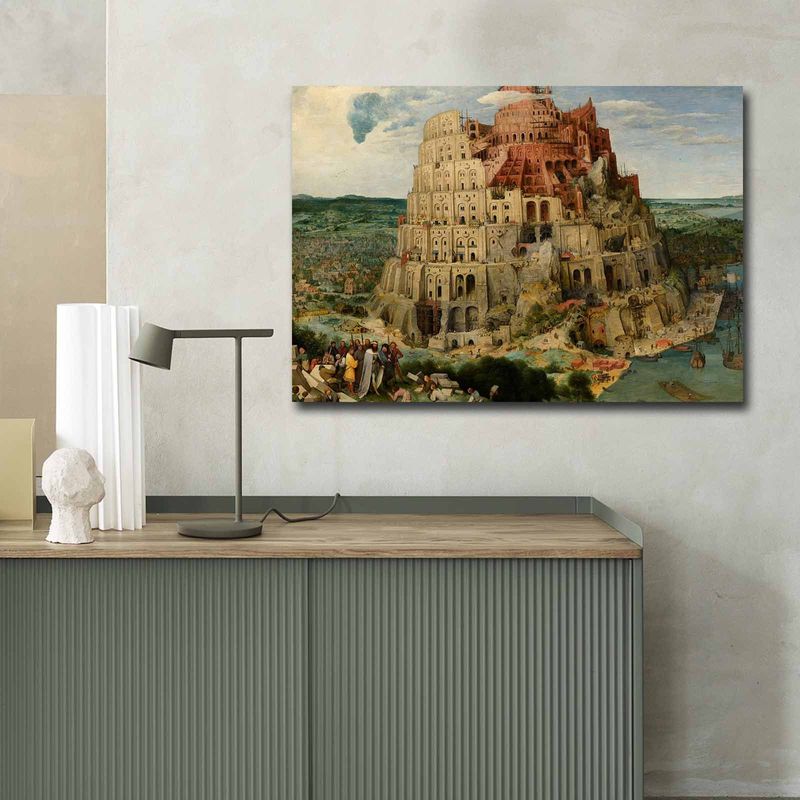 Casa si Gradina - Decoratiuni - Tablouri - Tablou canvas decorativ, Wallxpert, multicolor, panza piele de caprioara, 70x100 cm, rama lemn, 249CVT1522 - Infinity.ro