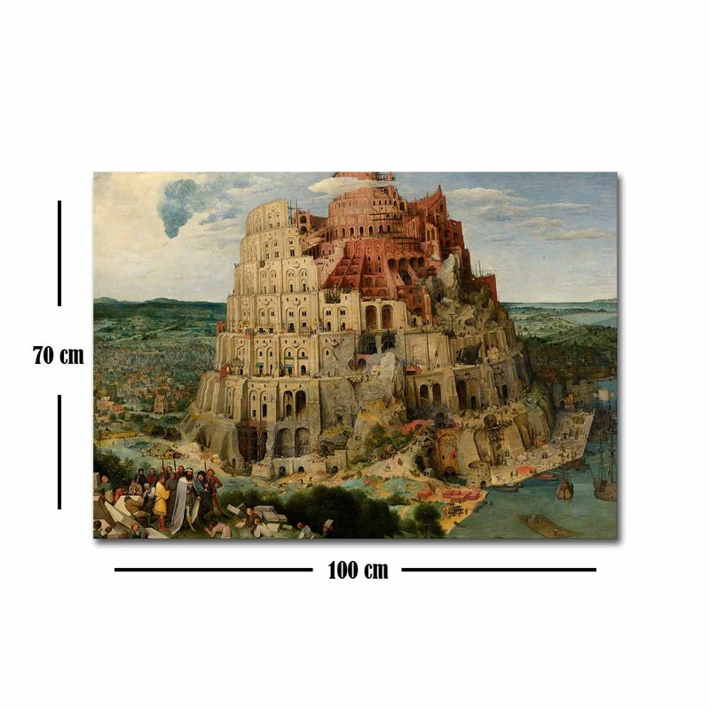 Casa si Gradina - Decoratiuni - Tablouri - Tablou canvas decorativ, Wallxpert, multicolor, panza piele de caprioara, 70x100 cm, rama lemn, 249CVT1522 - Infinity.ro
