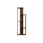 Casa si Gradina - Mobilier - Biblioteci si rafturi - Biblioteci - Biblioteca, Hanah Home, pal melaminat, nuc, 50x19,6x160 cm - Infinity.ro
