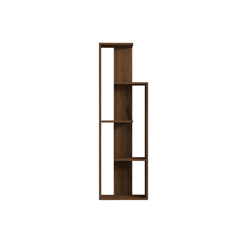 Casa si Gradina - Mobilier - Biblioteci si rafturi - Biblioteci - Biblioteca, Hanah Home, pal melaminat, nuc, 50x19,6x160 cm - Infinity.ro