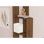 Casa si Gradina - Mobilier - Biblioteci si rafturi - Biblioteci - Biblioteca, Hanah Home, pal melaminat, nuc, 50x19,6x160 cm - Infinity.ro