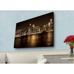 Casa si Gradina - Electrice - Tablouri electrice si accesorii - Tablou decorativ cu led, Wallxpert, panza piele de caprioara, multicolor, 45x70 cm, 254LED4574 - Infinity.ro