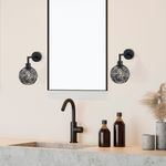 Casa si Gradina - Corpuri si surse de iluminat - Plafoniere, aplice si spoturi - Aplica de perete, Opviq, metal, negru, 17x27x30 cm - Infinity.ro