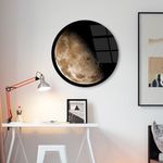 Casa si Gradina - Decoratiuni - Tablouri - Tablou decorativ, Wallxpert, sticla calita, multicolor, diametru 60 cm, 123BZM2621 - Infinity.ro