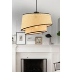 Casa si Gradina - Corpuri si surse de iluminat - Lustre si pendule - Candelabru, Opviq, metal, camel, negru, 32x32x65 cm - Infinity.ro