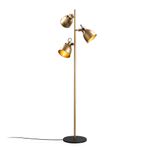 Casa si Gradina - Corpuri si surse de iluminat - Veioze si lampi - Lampadare - Lampadar, Opviq, metal, auriu, 37x37x162 cm - Infinity.ro