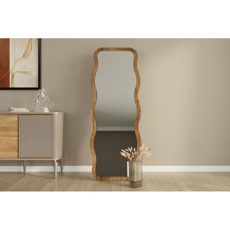 Casa si Gradina - Decoratiuni - Oglinzi - Oglinda, Hanah Home, mdf, nuc, 50x160x2.2 cm, 116SAM1187 - Infinity.ro