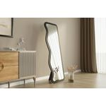 Casa si Gradina - Decoratiuni - Oglinzi - Oglinda, Hanah Home, mdf, negru, 50x160x2.2 cm, 116SAM1180 - Infinity.ro