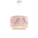 Casa si Gradina - Corpuri si surse de iluminat - Lustre si pendule - Candelabru, Opviq, material textil, multicolor, 30x20x70 cm, 780SGN4669 - Infinity.ro