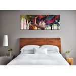 Casa si Gradina - Decoratiuni - Tablouri - Tablou decorativ, Wallxpert, panza, multicolor, 30x80 cm, rama lemn, 257MJS1443 - Infinity.ro