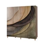 Casa si Gradina - Mobilier - Dulapuri si sifoniere - Sifoniere - Sifonier, Hanah Home, pal melaminat, sonoma, 180x52x192 cm, 869VEL8701 - Infinity.ro