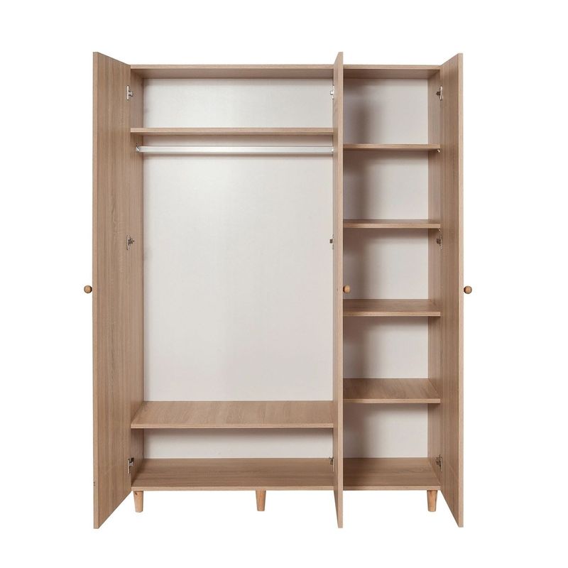 Casa si Gradina - Mobilier - Dulapuri si sifoniere - Sifoniere - Sifonier, Hanah Home, pal melaminat, stejar sonoma, 135x52x192 cm, 863SPH4215 - Infinity.ro