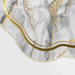 Casa si Gradina - Textile si covoare - Covoare - Covorase intrare - Covoras de intrare, Conceptum Hypnose, gri, 80x150 cm, 100% poliester, antiderapant, 905ANR1707 - Infinity.ro