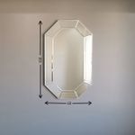 Casa si Gradina - Decoratiuni - Oglinzi - Oglinda, Hanah Home, mdf, argintiu, 60x100 cm, 552NOS2178 - Infinity.ro