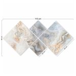Casa si Gradina - Decoratiuni - Tablouri - Tablou decorativ, Wallxpert, mdf, multicolor, 60x115 cm, set 4 piese, 989EVS1159 - Infinity.ro