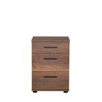 Casa si Gradina - Mobilier - Comode si corpuri - Noptiere - Noptiera, Hanah Home, pal melaminat, oslo nuc, 40x39x57 cm, 479ADR1741 - Infinity.ro