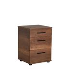 Casa si Gradina - Mobilier - Comode si corpuri - Noptiere - Noptiera, Hanah Home, pal melaminat, oslo nuc, 40x39x57 cm, 479ADR1741 - Infinity.ro