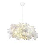 Casa si Gradina - Corpuri si surse de iluminat - Lustre si pendule - Lustra, Opviq, bumbac, alb, 60x45x80 cm - Infinity.ro