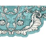 Casa si Gradina - Textile si covoare - Covoare - Covorase baie - Set covorase de baie, L'essentiel Maison, turcoaz, 50x60 cm si 60x100 cm, 100% poliester, antiderapant - Infinity.ro