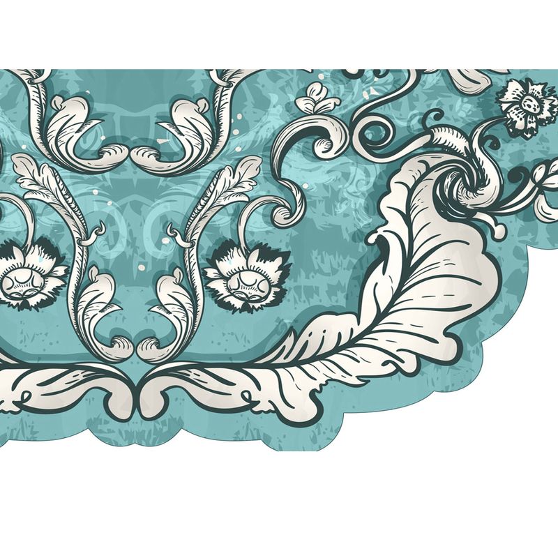 Casa si Gradina - Textile si covoare - Covoare - Covorase baie - Set covorase de baie, L'essentiel Maison, turcoaz, 50x60 cm si 60x100 cm, 100% poliester, antiderapant - Infinity.ro