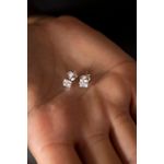 Fashion, accesorii si bijuterii - Femei - Bijuterii femei - Cercei femei - Cercei, Heliophilia, argint 925, argintiu, 0,3x0,3 cm - Infinity.ro