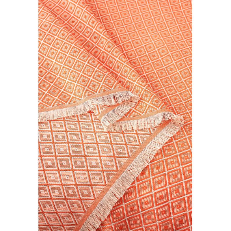Casa si Gradina - Textile si covoare - Pături și cuverturi - Pături - Patura, L'essentiel Maison, portocaliu, 210x230 cm, 100% bumbac - Infinity.ro
