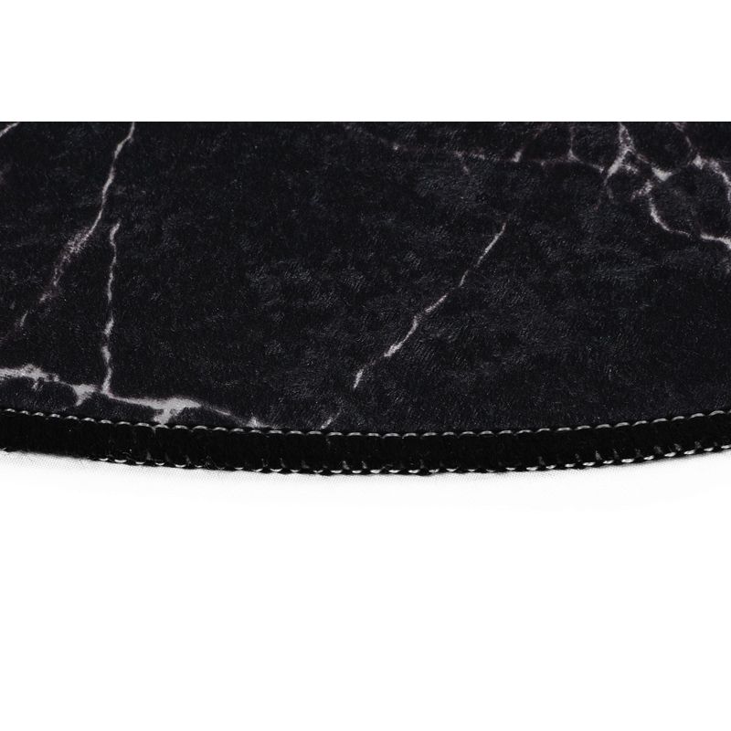 Casa si Gradina - Textile si covoare - Covoare - Covorase baie - Set covorase de baie, L'essentiel Maison, alb si negru, 50x60 cm si 60x100 cm, 100% poliester, antiderapant, 359CHL3242 - Infinity.ro