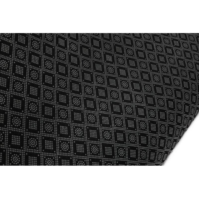 Casa si Gradina - Textile si covoare - Covoare - Covorase baie - Set covorase de baie, L'essentiel Maison, alb si negru, 50x60 cm si 60x100 cm, 100% poliester, antiderapant, 359CHL3242 - Infinity.ro