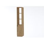 Casa si Gradina - Mobilier - Mobilier baie - Corpuri baie - Dulap baie, Hanah Home, pal melaminat, safir, 30x29.6x170 cm - Infinity.ro
