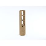Casa si Gradina - Mobilier - Mobilier baie - Corpuri baie - Dulap baie, Hanah Home, pal melaminat, safir, 30x29.6x170 cm - Infinity.ro