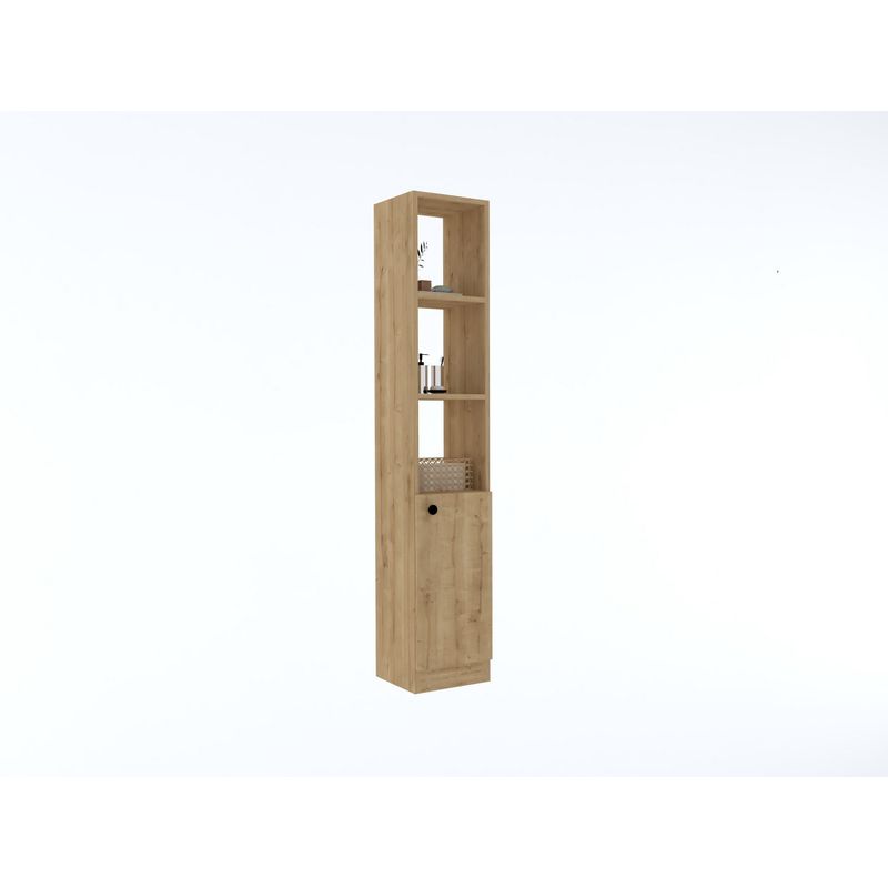 Casa si Gradina - Mobilier - Mobilier baie - Corpuri baie - Dulap baie, Hanah Home, pal melaminat, safir, 30x29.6x170 cm - Infinity.ro