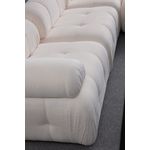 Casa si Gradina - Mobilier - Canapele si coltare - Canapele - Canapea 3 locuri, Atelier Del Sofa, lemn fag si pal, alb, 290x95x75 cm - Infinity.ro