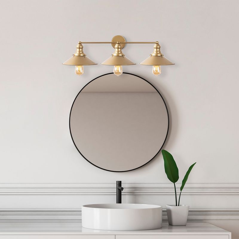 Casa si Gradina - Corpuri si surse de iluminat - Plafoniere, aplice si spoturi - Aplica, Opviq, metal, auriu, 75x27x20 cm - Infinity.ro