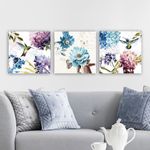 Casa si Gradina - Decoratiuni - Tablouri - Tablou decorativ canvas 3 piese, Wallxpert, multicolor, panza, rama lemn, 30x90 cm, 564RMY1188 - Infinity.ro