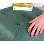 Casa si Gradina - Mobilier - Scaune si fotolii - Tabureti - Taburet, Atelier Del Sofa, catifea si bumbac, verde, 43x43x43 cm - Infinity.ro