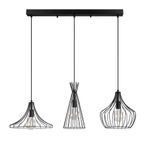 Casa si Gradina - Corpuri si surse de iluminat - Lustre si pendule - Candelabru, Opviq, metal, negru, diametru 55 cm, inaltime 113 cm - Infinity.ro