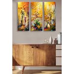Casa si Gradina - Decoratiuni - Tablouri - Tablou decorativ, Wallxpert, mdf, multicolor, 70x50 cm, set 3 piese, 537MRV5157 - Infinity.ro
