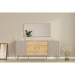 Casa si Gradina - Decoratiuni - Oglinzi - Oglinda, Hanah Home, 100% mdf, alb, 60x120x2.2 cm - Infinity.ro