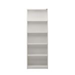 Casa si Gradina - Mobilier - Biblioteci si rafturi - Biblioteci - Biblioteca, Hanah Home, pal melaminat, alb, 58x23x170 cm - Infinity.ro