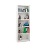 Casa si Gradina - Mobilier - Biblioteci si rafturi - Biblioteci - Biblioteca, Hanah Home, pal melaminat, alb, 58x23x170 cm - Infinity.ro