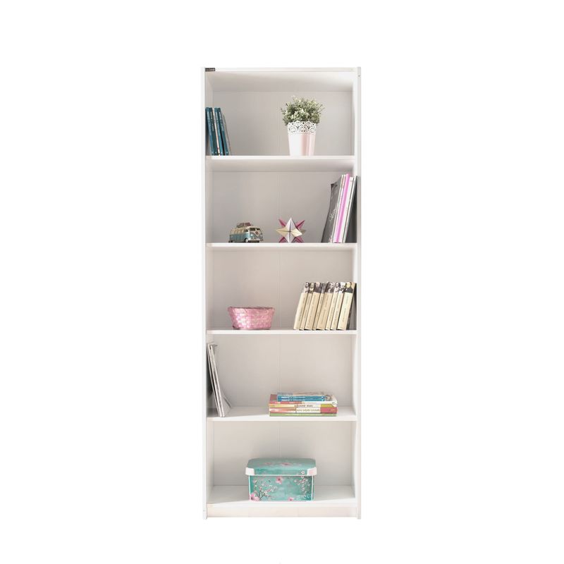 Casa si Gradina - Mobilier - Biblioteci si rafturi - Biblioteci - Biblioteca, Hanah Home, pal melaminat, alb, 58x23x170 cm - Infinity.ro