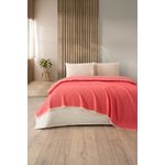Casa si Gradina - Textile si covoare - Pături și cuverturi - Pături - Patura, L'essentiel Maison, vermilion, 210x230 cm, 100% bumbac, lavabila la masina - Infinity.ro