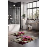 Casa si Gradina - Textile si covoare - Covoare - Covorase baie - Set covorase de baie, L'essentiel Maison, multicolor, 40x60 cm si 60x100 cm, 100% poliester, antiderapant, 323CTW1246 - Infinity.ro