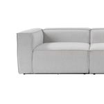 Casa si Gradina - Mobilier - Canapele si coltare - Canapele - Canapea 3 locuri, Hanah Home, in, gri deschis, 296x66 cm - Infinity.ro