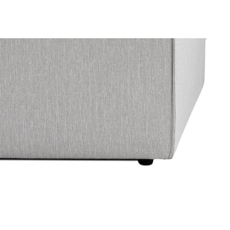 Casa si Gradina - Mobilier - Canapele si coltare - Canapele - Canapea 3 locuri, Hanah Home, in, gri deschis, 296x66 cm - Infinity.ro