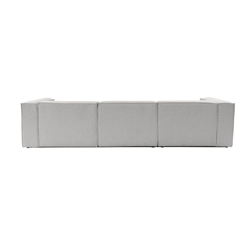 Casa si Gradina - Mobilier - Canapele si coltare - Canapele - Canapea 3 locuri, Hanah Home, in, gri deschis, 296x66 cm - Infinity.ro